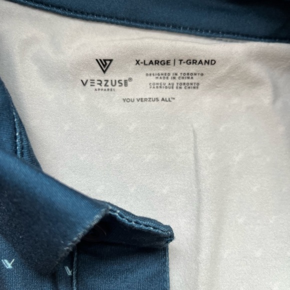 NWT Verzus Profile Men’s Polo Shirt Colour Slanted Sz XL - Picture 9 of 13